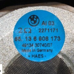 BMW 7 E65 GŁOŚNIK NISKOTONOWY HIFI 6901324