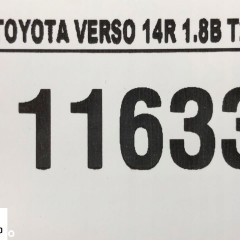 TOYOTA VERSO LIFT OSŁONA TUNELU ŚRODKOWEGO 2014