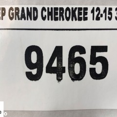 JEEP GRAND CHEROKEE WK2 LISTWA PROGOWA BAGAŻNIKA