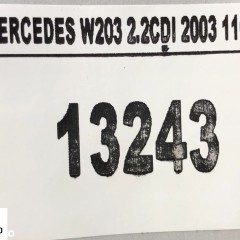 MERCEDES W203 KLAPKA WLEWU PALIWA DIESEL KOMBI