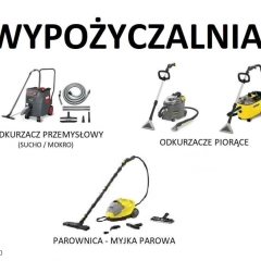 Odkurzacz Piorący Karcher Przemysłowy Parownica Wynajem Wypożyczalnia