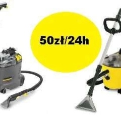 Odkurzacz Piorący Karcher Przemysłowy Parownica Wynajem Wypożyczalnia