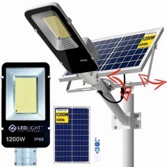 Lampa solarna uliczna Led Light High Standart 1200W, latarnia