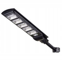 Lampa Solarna Uliczna VÖGLER LED 1800W  z Czujnikiem Ruchu+zmierzchu