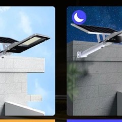 Lampa solarna uliczna 800W 80000 lumen latarnia