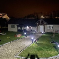 Lampa ogrodowa solarna, sensor, słupek solarny ogrodowy 60 cm VÖGLER