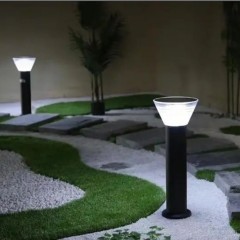 Lampa ogrodowa solarna, sensor, słupek solarny ogrodowy 60 cm VÖGLER