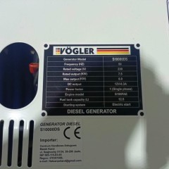 Agregat prądotwórczy VÖGLER S10000DS3 diesel generator prądu 10Kva