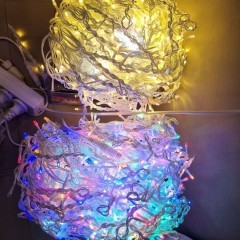 Sople led 500 25 metrów , + flash , bardzo gruby kabel miedziany