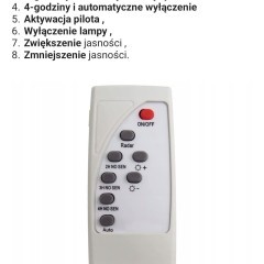 Lampa solarna uliczna  VÖGLER GmBh  2000W , sensor zmierzchu+ ruchu