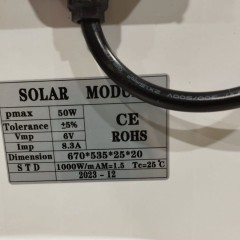 Lampa Uliczna Solarna VÖGLER GmBh wersja PREMIUM 2500W, latarnia