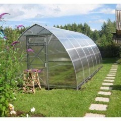 Szklarnia ogrodowa  Szklarnia bez fundamentów wytrzymała