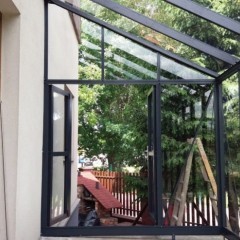 oranżeria ogrodowa Veranda solidna weranda zadaszenie tarasu aluminium