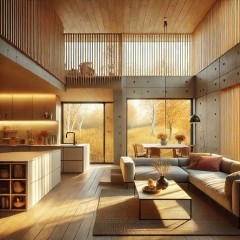 Domek parterowy całoroczny na konstrukcji stalowej o pow. 27,3m2,