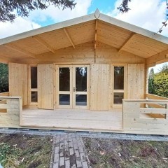 Domek letniskowy parterowy Wiktor domek na zgłoszenie na działkę RODOS