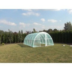 Tunel foliowy PCV 18m2, szklarnia do ogrodu 6x3x2,10m Nowość!