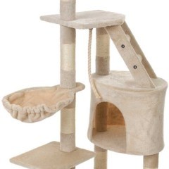 Drapak dla kota 5 poziomów BEŻOWY