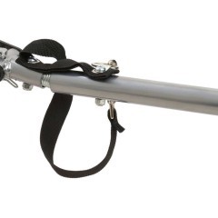 Przyczepka rowerowa z amortyzatorem 2-osobowa +JOGGER zielona