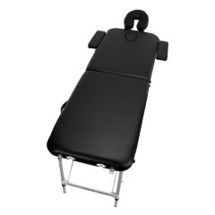 Stół, łóżko do masażu 2-segmentowe aluminiowe