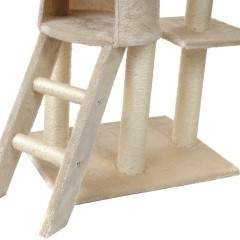 Drapak dla kota XL z zabawkami BEŻOWY / Tylko wysyłka