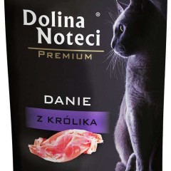 Mokra karma dla kota danie z królika zestaw 10x85g