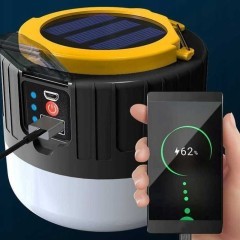 lampa wielofunkcyjna akumulator kempingowa solarna