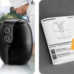 Frytkownica beztłuszczowa BD-650/tylko wysyłka