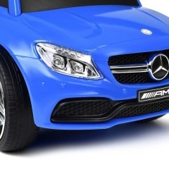 Jeździk, pchacz dla dzieci - 3w1, MERCEDES C63 NIEBIESKI