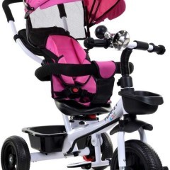 Rowerek trójkołowy dla dzieci - RÓŻOWY