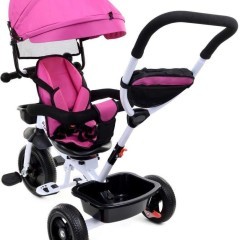 Rowerek trójkołowy dla dzieci - RÓŻOWY