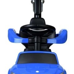 Jeździk, pchacz dla dzieci - 3w1, MERCEDES C63 NIEBIESKI