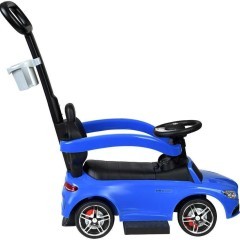 Jeździk, pchacz dla dzieci - 3w1, MERCEDES C63 NIEBIESKI