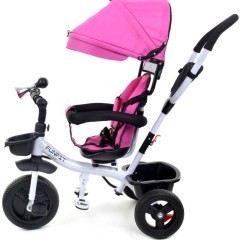 Rowerek trójkołowy dla dzieci - RÓŻOWY
