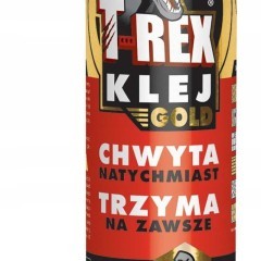 Klej hybrydowy Soudal T-REX GOLD elastyczny montażowy hybrydowy 290 ml