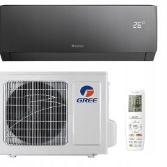 Klimatyzacja Ścienna Gree Pular Pro Dark 5.3Kw 60M2 Możliwy Montaż Fv