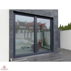 Panel ścienny Łupek Black 10x36"Z" Kamień Naturalny ,elewacja , ściana