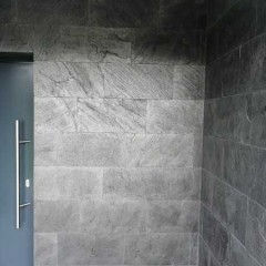 Płytki Łupek Silver Grey naturalny 30x60x1,2 cm Kamień Elewacyjny