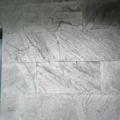 Płytki Łupek Silver Grey naturalny 30x60x1,2 cm Kamień Elewacyjny