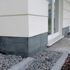 Płytki Łupek Silver Grey naturalny 30x60x1,2 cm Kamień Elewacyjny