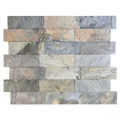 Płytki Kamień Elewacyjny Kwarcyt Zeera Green Kamień Naturalny 30x10