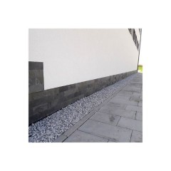 Płytki Łupek Black Slate Naturalny 10x30x0,8-1,3 cm Elewacja Ściana