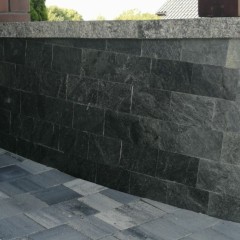 Płytki Łupek Silver Grey 30x60 Kamień elewacyjny Ściana Ogrodzenie