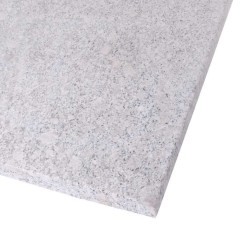 Stopień granitowy Szary Fustone płomieniowany 150x33x2 cm