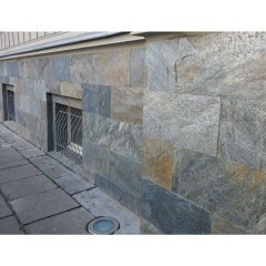 Płytki Łupek Deoli Green 60x30x1 cm Kamień Elewacyjny Ściana