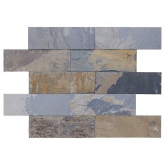 Płytki Kamień Elewacyjny Łupek California Gold 30x10 / 30x15