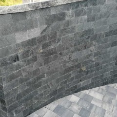 Płytki Kamień elewacyjny 30x10 Łupek Kwarcyt Silver Grey