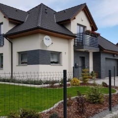 Panel ścienny Łupek Black 10x36"Z" Kamień Naturalny ,elewacja , ściana