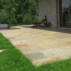 Płytki Wapień French antykowany 56xFLx2,5 cm Taras Balkon Schody