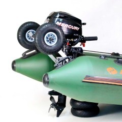 Koła Do Pontonu Kolibri Bark Transportowe Slipowe BEZDĘTKOWE 28cm