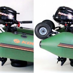 Koła Do Pontonu Kolibri Bark Transportowe Slipowe BEZDĘTKOWE 28cm